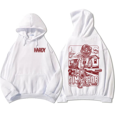 HARDY Jim Bob World Tour Hoodie Double-Sided For Fans S-5XL