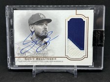 2020 Topps Dynasty Cody Bellinger /10 Game-Used Patch On-Card Auto MLB DODGERS!!