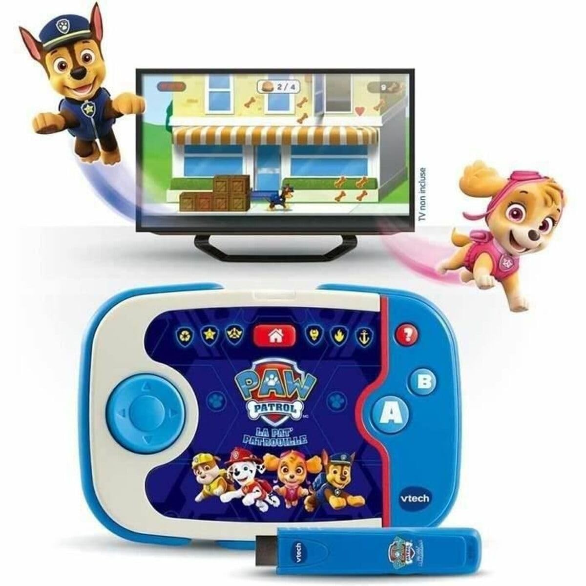 Pat' Patrouille ABC Smile TV cadeau idéal de console TV éducative pour anniversaire