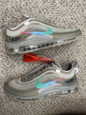 Off-White x Nike Air Max 97 Menta The Teal White Black Mint - Size 8