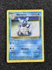 Wartortle 42/102 Pokemon Card Base Set Rare Evolution Box Error - PORTUGUESE NM