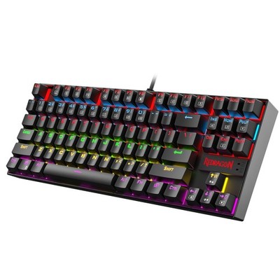 Redragon K552 Mechanical Gaming Keyboard, 87-Key Compact, LED Gaming Keyboard...