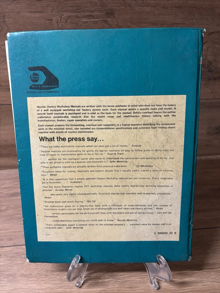 Hillman Imp Haynes Manual 875cc 998 cc1963 - 1973 all models Sunbeam Singer sh36 - Image 2 of 4