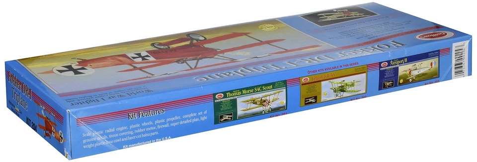 Guillow's Fokker DR1 Triplane Laser Cut Model Kit - Image 2 of 2