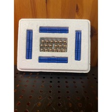 Geomag Magnetic Building Construction Set 42 Pieces 24 Rods 18 Steel Balls