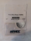 1/2 oz Silver Round - Buffalo Highland Mint Free Shipping