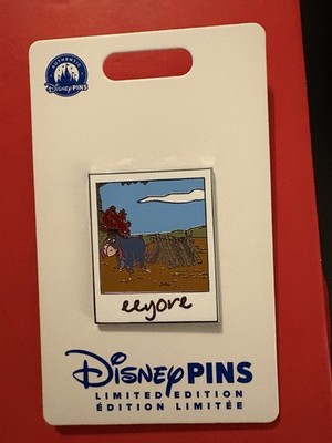 Disney UK Selfridges Exclusiv Winnie The Pooh Eeyore Polaroid Picture LE 600 Pin