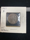 1917 D Buffalo Nickel VF Details