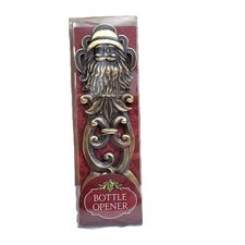 Holiday Bottle Opener Decorative Kitchen Gadget Tools Jolly Santa