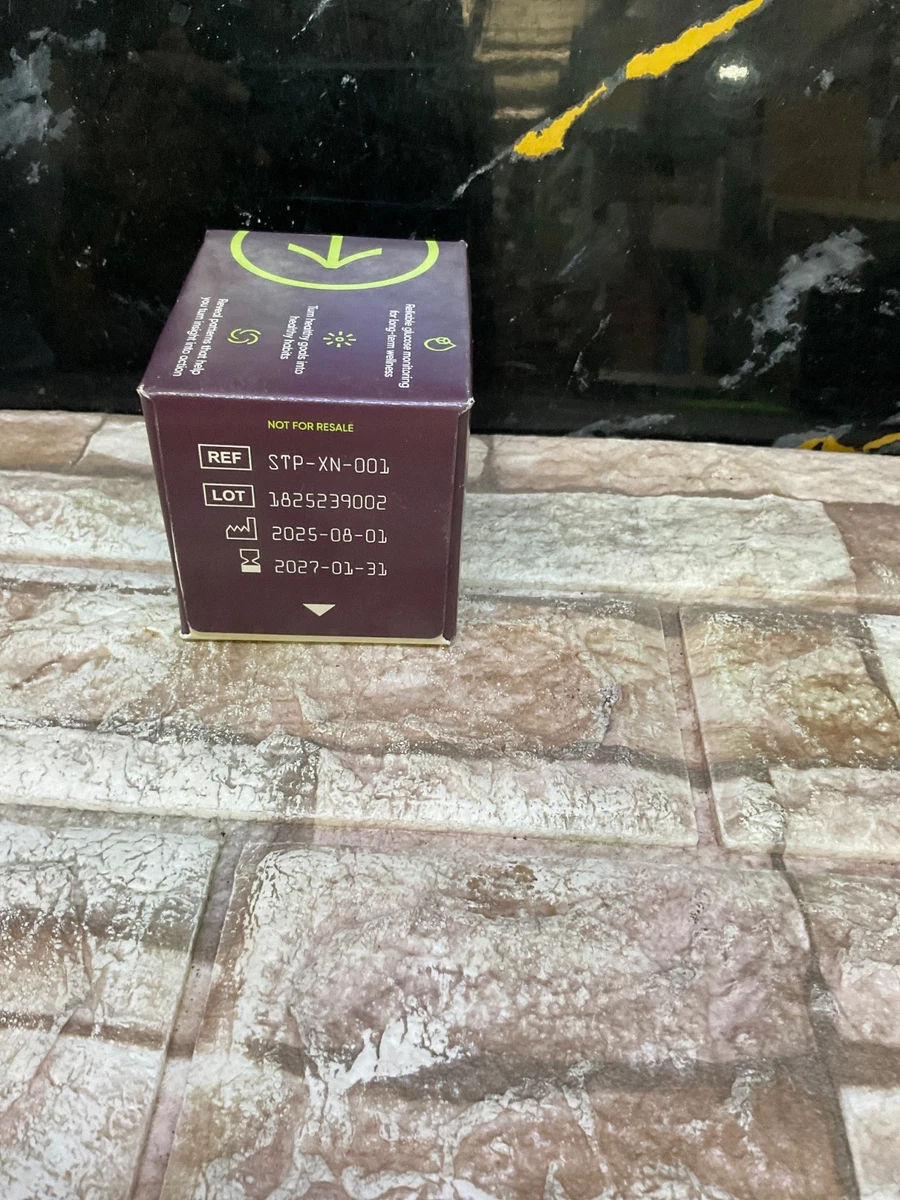 Kit de biosensor de glucosa Stelo - 1 paquete sensor / nuevo / sellado - caducidad 2027-01-31