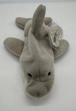 Ty Beanie Baby Flash The Dolphin 3rd Generation Hang Tag