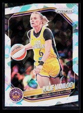 Julie Vanloo 2025 Panini Prizm WNBA Ice Prizms #132 Los Angeles Sparks