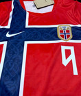 Erling Haaland #9 Norway Large Jersey Red — photo 3