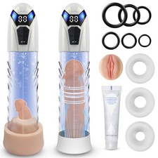 Male Penis Pump Automatic Enlarger Extender Pump for Adult Men