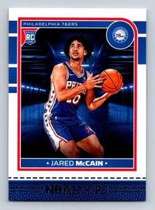 #246 Jared McCain 2024-25 Hoops BASE ^ RC 76ers