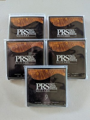 5 - Packs PRS 9-42 Gauge Electric Guitar 6 Strings Custom SE CE Paul Reed Smith