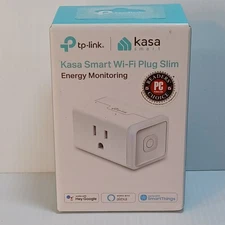 TP-Link Kasa Smart Wi-Fi Plug Slim w/ Energy Monitoring Model KP115 NEW SEALED