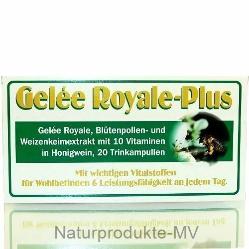(109,75 EUR/l) Gelée Royale Plus (20 Trinkampullen) Gelee Royal