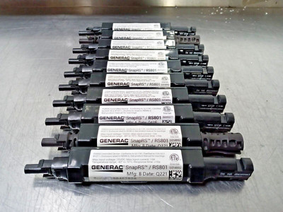 Lot of 10 Generac SnapRS RS801 Inline Disconnect Device