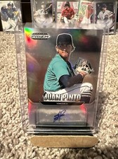 2022 Prizm Draft Picks Baseball Auto #AU-JU Juan Pinto - Seattle Mariners