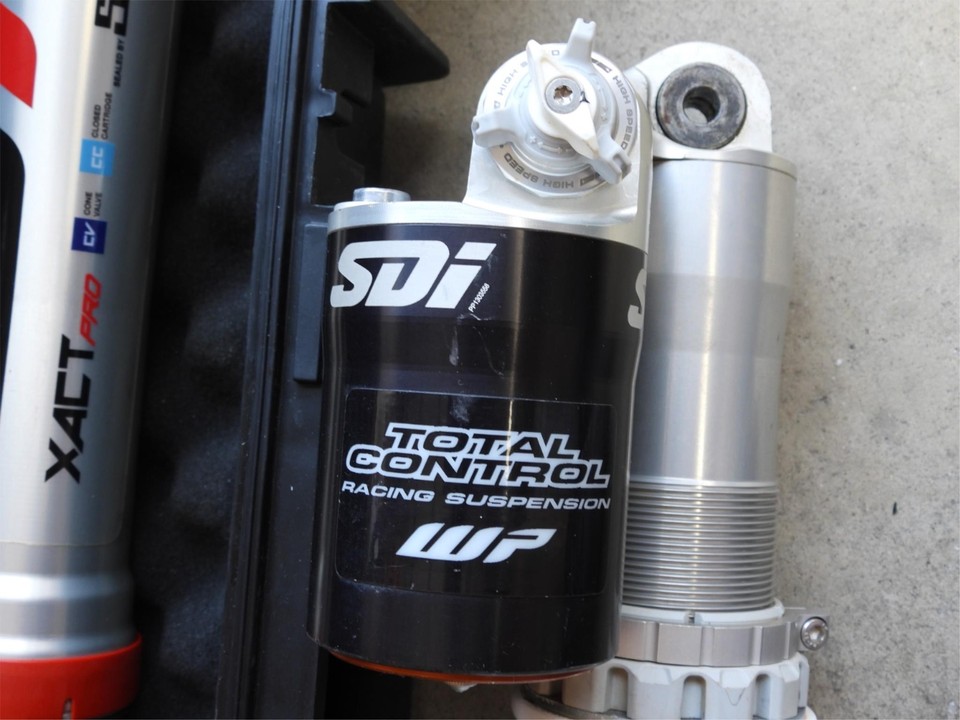 KTM WP XACT Pro Front Forks Spring Conversion with WP SDI Valved Rear ...