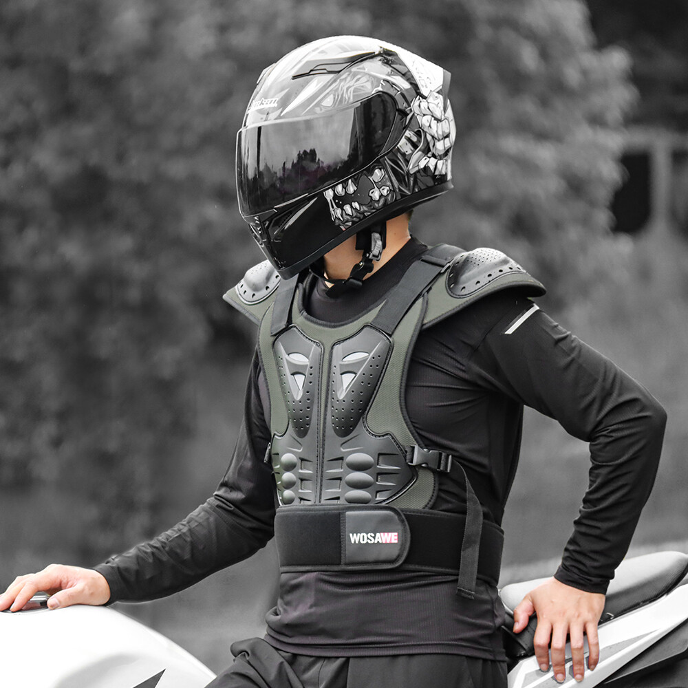 Umpire Chest Protector Adult Men WOSAWE Motorcycle Chest/Back