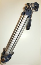 Vintage TELESAR Elevating Tripod 21" to 54" Aluminum and Steel Works Perfectly
