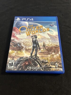 Outer Worlds PS4 CIB W/ Manual - Sony PlayStation 4 (Pre-Owned)