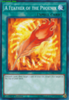 LEHD-ENA26 A Feather of the Phoenix 1st Edition Mint YuGiOh Card