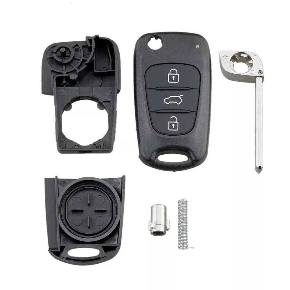 3 Button For Kia Sportage Sorento Ceed Pro Rio Soul Venga Remote Key Fob Case UK - Image 3 of 4