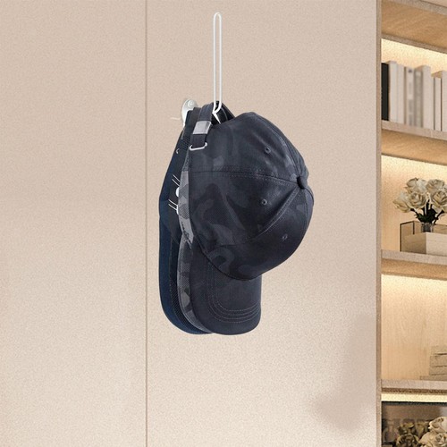 WATIIFUFU Porte-chapeaux Mural Noir Organisateur De Casquettes Baseball