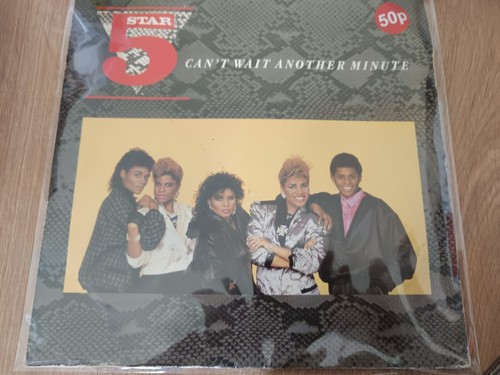 12" MAXI - 5 STAR* – Can't Wait Another Minute UK 1986 VG/EX | eBay UK