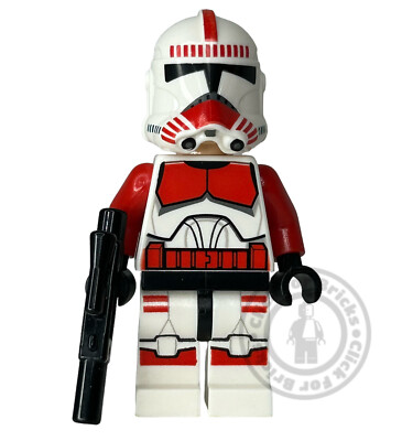 LEGO Shock Trooper Star Wars Coruscant Clone Minifigure 2014 75046 sw0531 Rare eBay