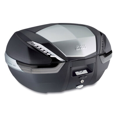 Monokey Koffer V47 Schwarz Kategorie Rauch Aluminium Einlage 47 Lt GIVI V47NT