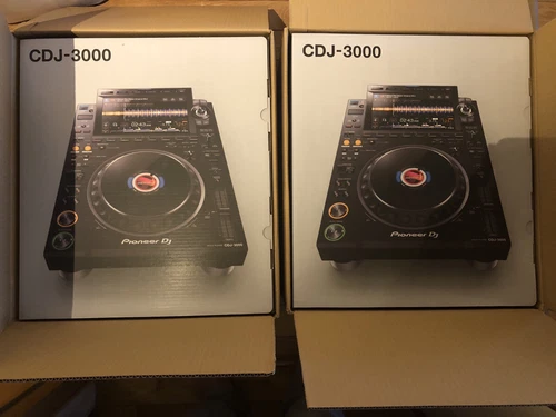 IN STOCK Pioneer DJ CDJ-3000 2 Units Pair DJ Controller NEW Fast Shipping