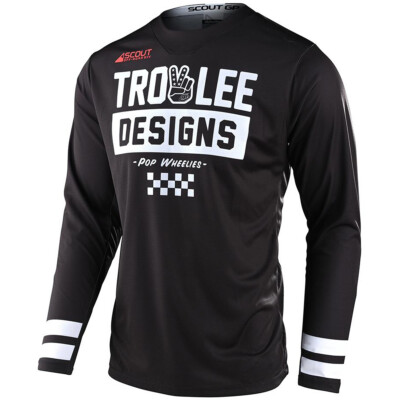 Troy Lee Designs Scout GP Jersey Black/White - Men's Medium M