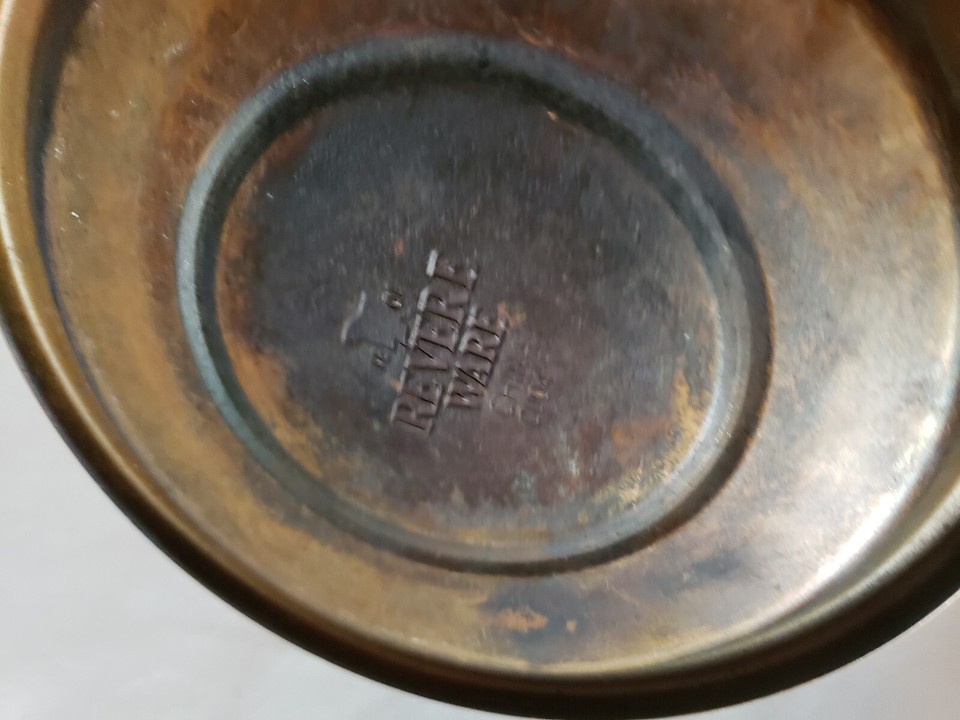 Vtg 1801 Revere Ware Whistling Tea Kettle Model CHINA CU04 1 With