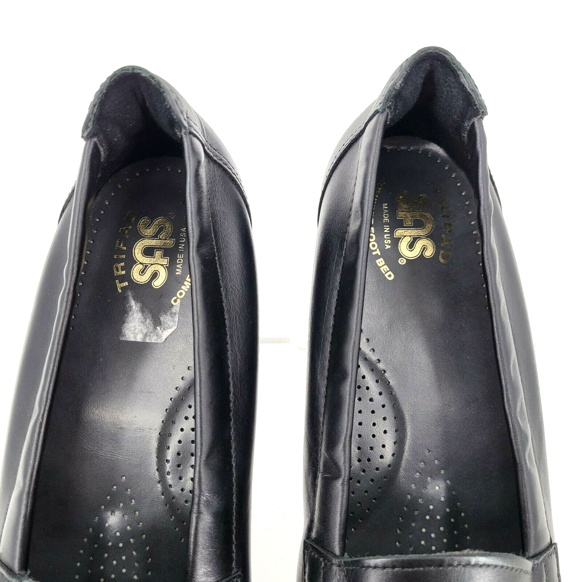 SAS Women’s Tripad Comfort Weave Black Leather Slip On Loafers 9M SAS Tripad Loafers Comfort Shoes Black Patent | Mercari main image 3