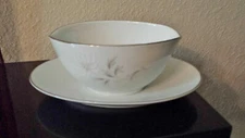 RARE Noritake Rowena 6322 Serving Gravy Dressing sauce Boat Bowl China Dish