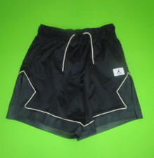 Women Nike Air Jordan Essentials Diamond Shorts Black Gold DO5046 010 Size Small