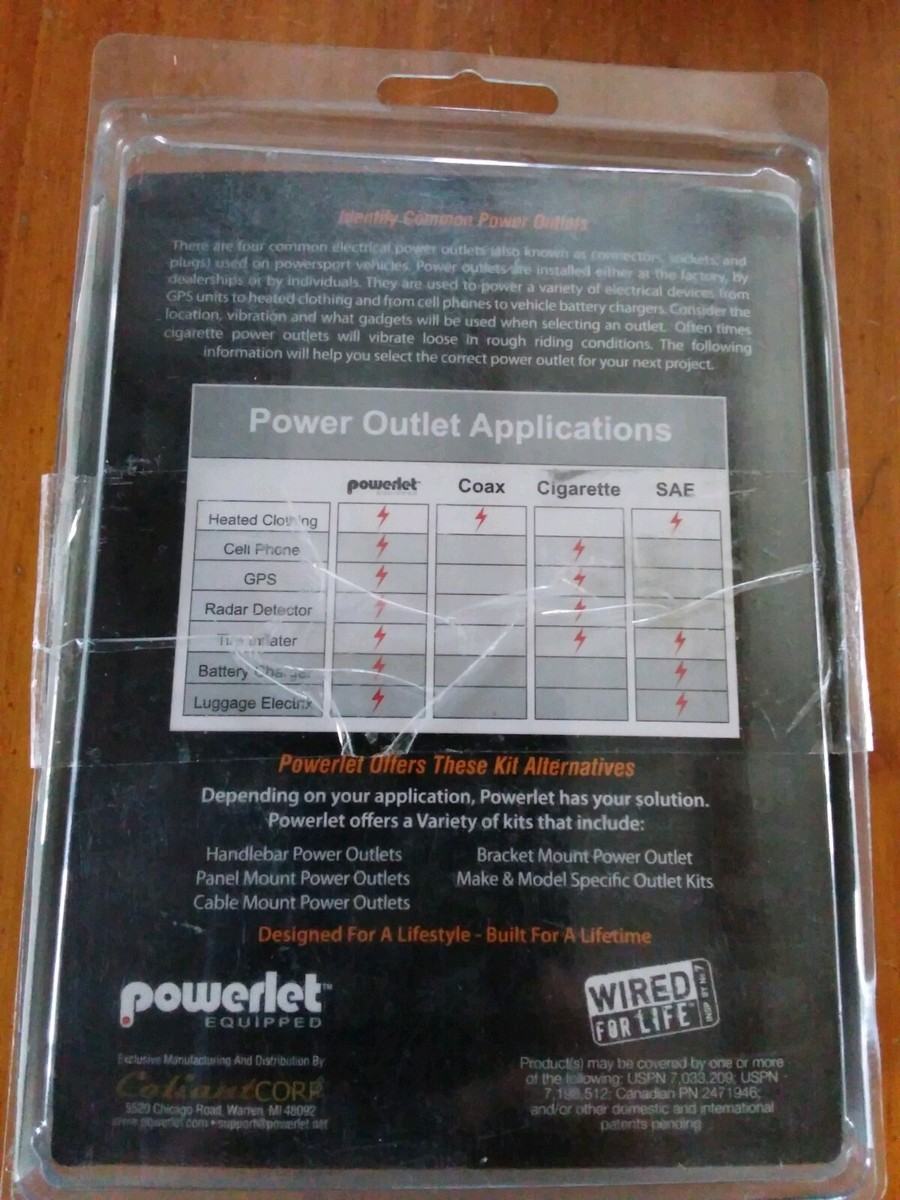 Motorcycle Powerlet Smart Phone Mounting Kit #PBK-013