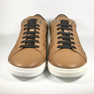 New MCM Terrain Derby Monogram Sneakers Mens Size 42EU/9US  display picture 3