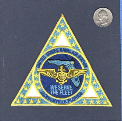 Top Gun Maverick Jacke NAS Naval Air Station JACKSONVILLE Navy Staffel Patch
