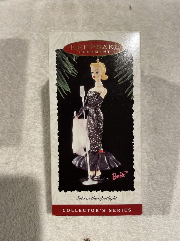 Hallmark Ornament 1995 Solo In The Spotlight Barbie # 2 NEW IN BOX