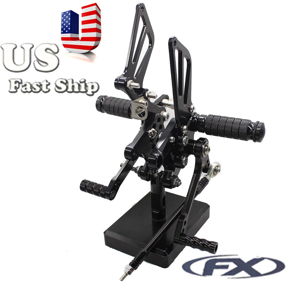 Rearsets For Suzuki SV1000 SV1000S SV 650 1000 1998-2014 1999 2001 2002 2003 05 - Image 2 of 4