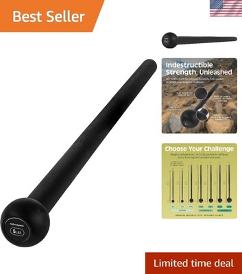 Durable Steel Macebell - Versatile Strength Tool for Training (5-30 lb Options)