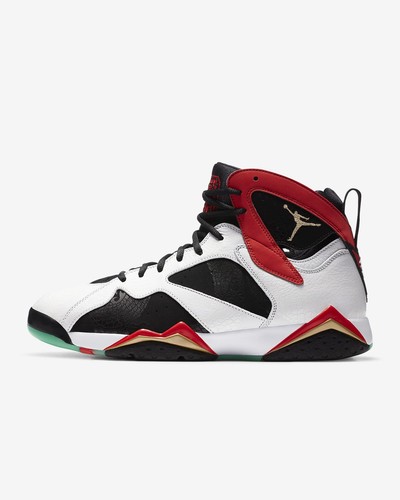 Air Jordan 7 Retro Gran China CW2805-160 Blanco Chile Rojo Negro Dorado GC  Nike | eBay
