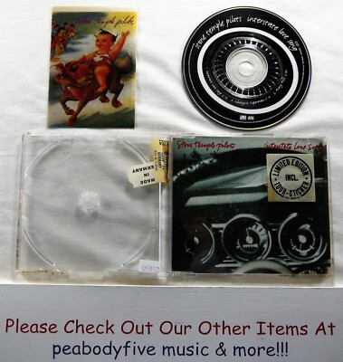 STONE TEMPLE PILOTS - Interstate Love Song Limited Edition CD - Sticker Germany 