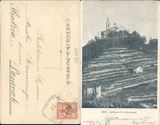 GAVI, SANCTUARY OF THE GUARD, TRAVEL 1903-F.P.PIEDMONT (AL).43985