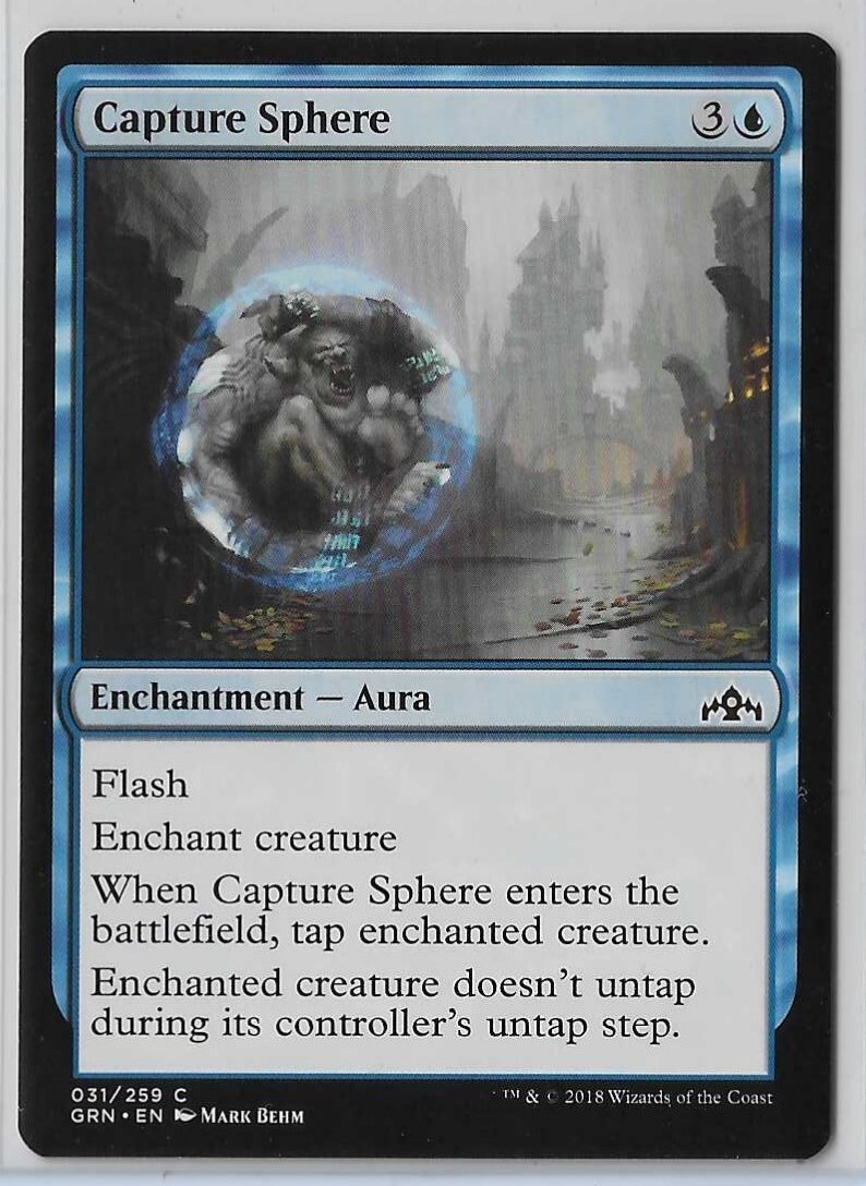 MTG Capture Sphere Guilds of Ravnica (GRN) Common Magic Card #031/259 Unplayed